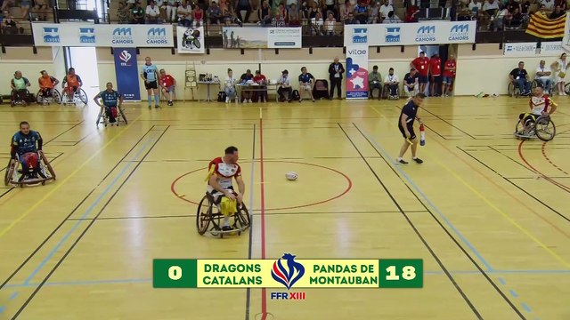Montauban Handisport 2 - Dragons handi rugby 13 - Finale du Championnat de France de rugby XIII fauteuil