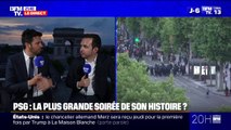 Finale de la Ligue des Champions : des milliers de personnes se sont regroupées sur les Champs-Élysées pour le match PSG-Inter