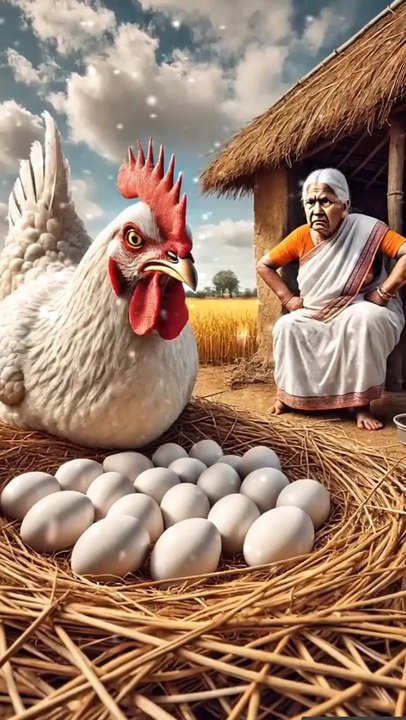 Dadi our Murgi ki kahani
