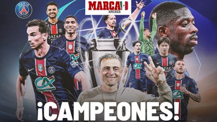 Luis Enrique cumple y el PSG se convierte en campeón de la Champions League