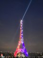 La tour Eiffel s'illumine - Foot - Ligue des champions
