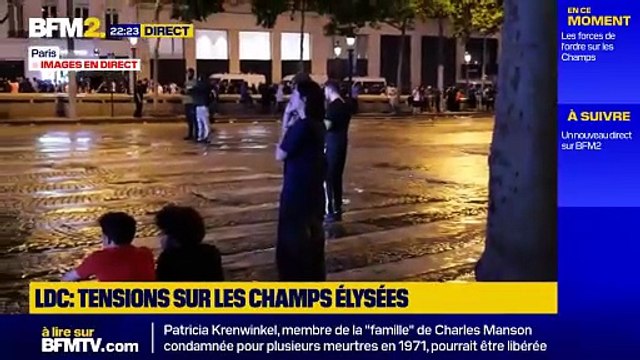 Victoires du PSG: Incidents sur les Champs Elysées