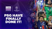 PSG lift the Champions League trophy for the first time ever! | UCL 24/25 Moments