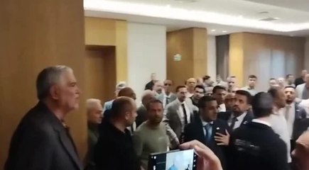 Erzurum'da muhasebecilerin seçiminde yumruklar konuştu