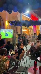 La fin de la rencontre PSG-Inter Milan vue de Marseille