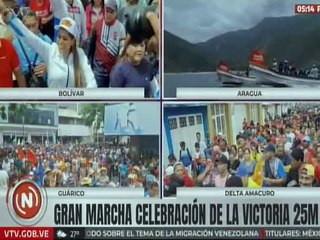 Gdora. Yulisbeth García: Hoy nuestro pueblo salió a celebrar la victoria del 25 de mayo