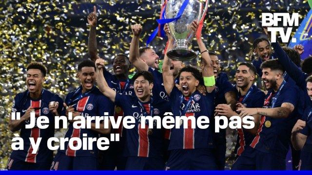 Football: le PSG remporte sa première Ligue des champions en battant l'Inter Milan 5-0