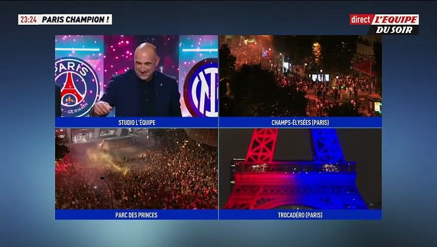 « C'est un rêve d'enfant » : Bradley Barcola après le premier titre du PSG en Ligue des champions - Foot - Ligue des champions