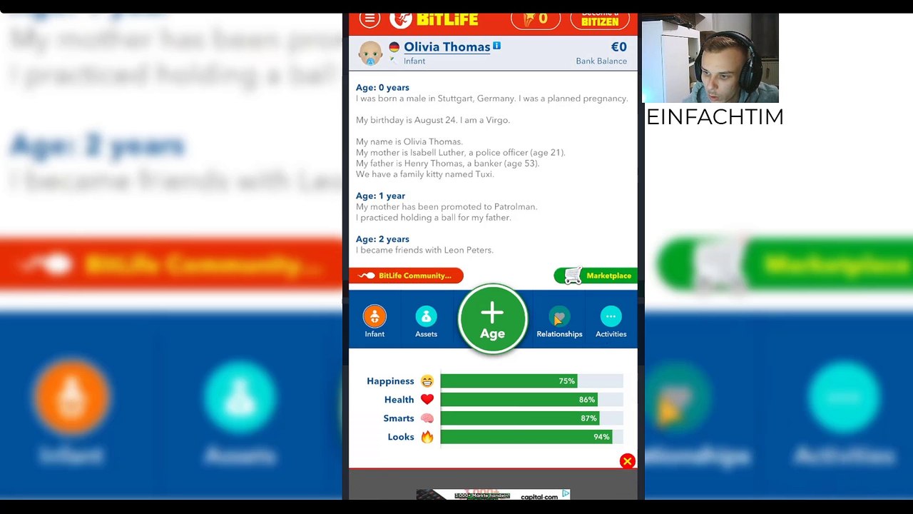 Bitlife Angespielt