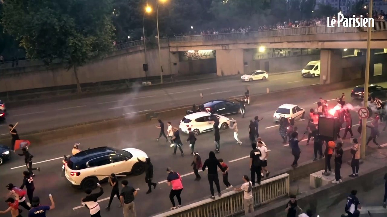 PSG champion d'Europe : des supporters descendent sur le prériphérique parisien
