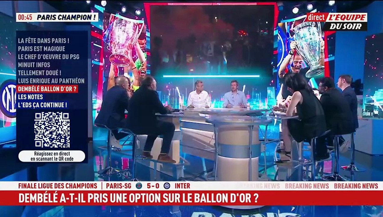 Ousmane Dembélé n'a pas marqué, mais il a été décisif et postule plus que jamais au Ballon d'Or 2025 - Foot - Ligue des champions