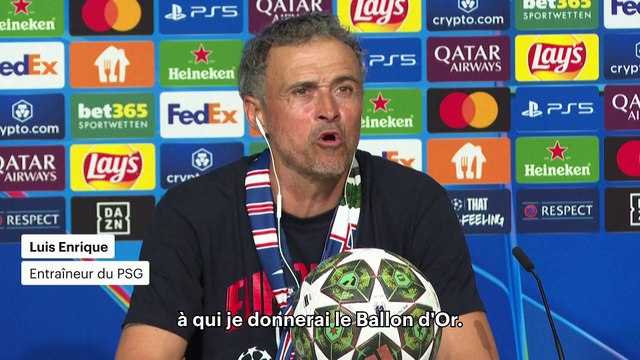 « Dembélé mérite le Ballon d'or », affirme Luis Enrique