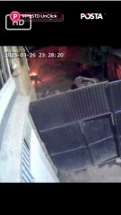 Vecinos reportan quema de cable en la colonia Universal