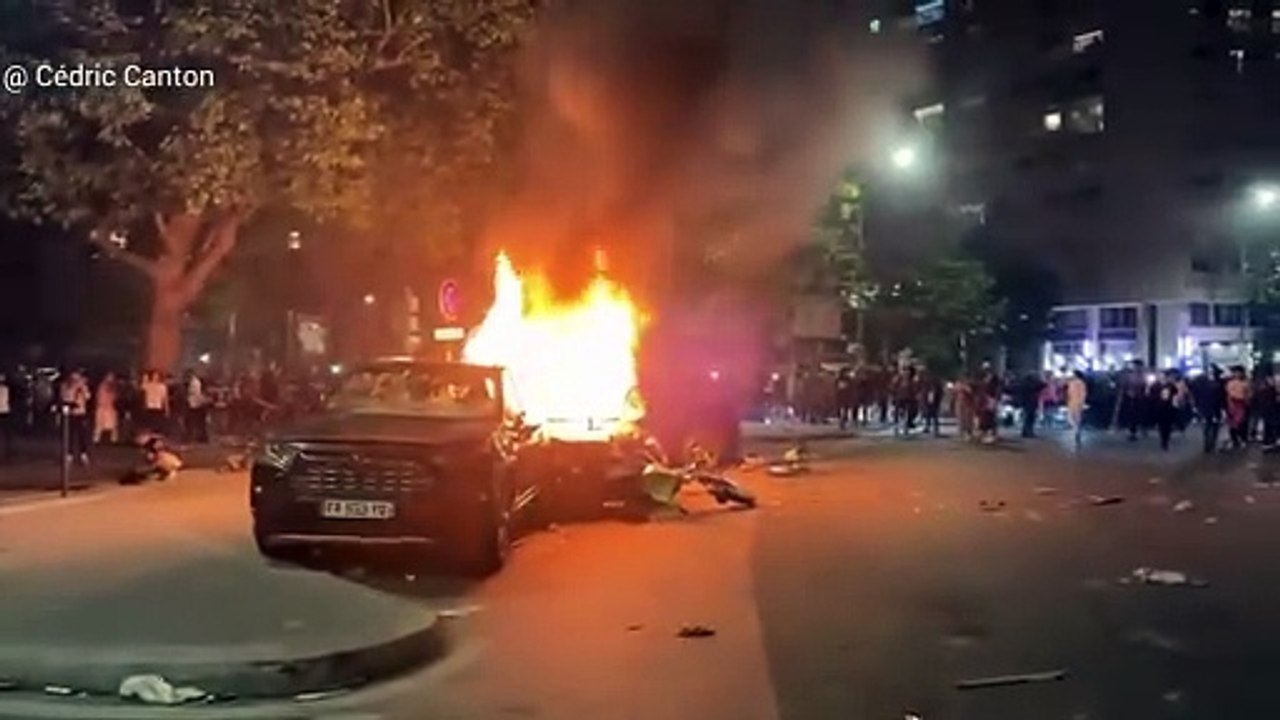 Francia: Grupos extremistas, seguidores del PSG causan desastres en la ciudad tras la final de Champions League