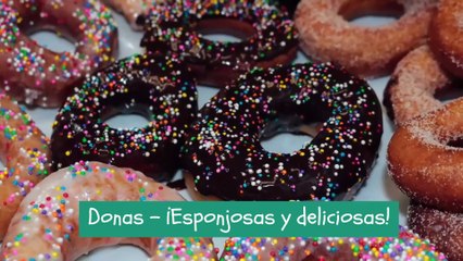 Donas - ¡Esponjosas y deliciosas!