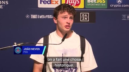 PSG - Neves : “On a fait l’histoire ici au PSG”