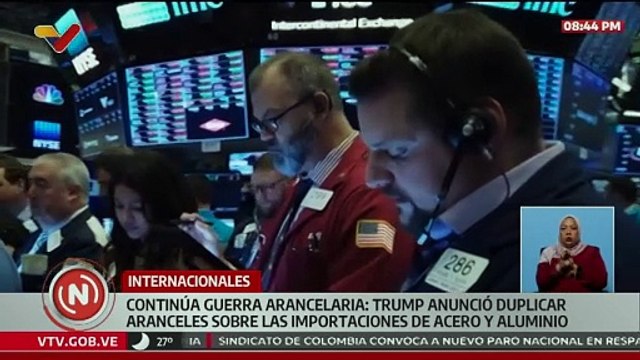 Donald Trump continúa guerra económica al duplicar aranceles en importaciones de acero y aluminio