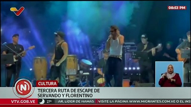 Servando y Florentino les regalan a sus fans enamoradas en Caracas su “Tercera Ruta de Escape”