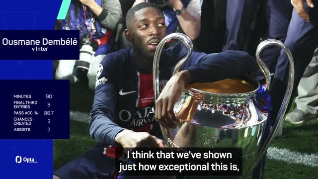 'Leader' Dembele deserves Ballon d'Or - Enrique after Champions League triumph