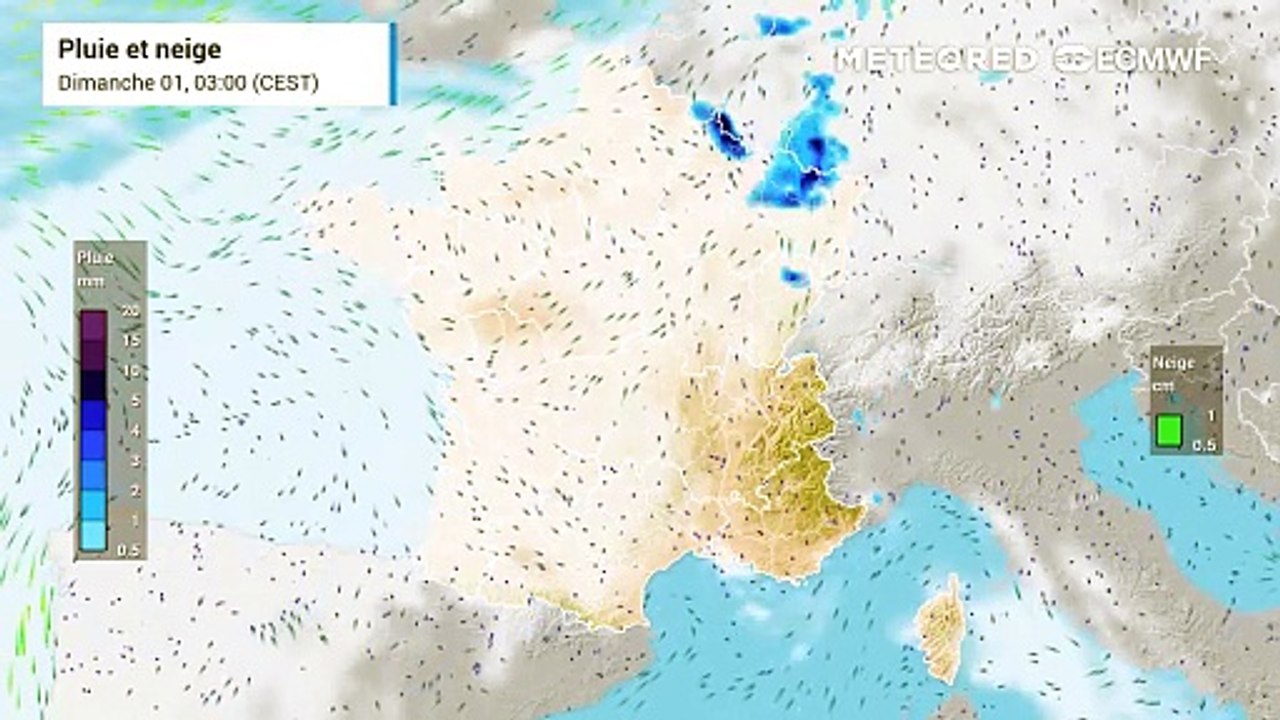 Orages parfois violents ce dimanche !
