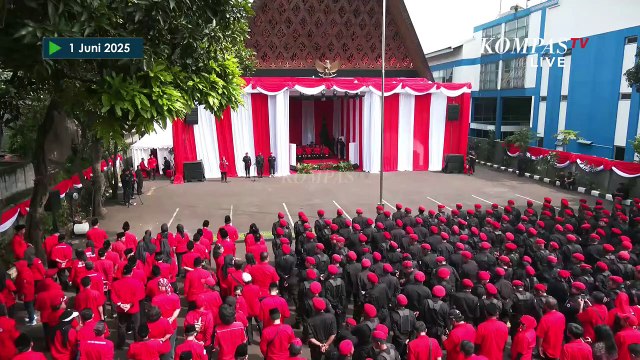 [FULL] Pidato Djarot di Upacara Hari Lahir Pancasila, Ganjar, Rano hingga Krisdayanti Turut Hadir