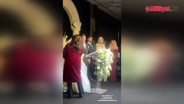 Sihirli Annem'in Çilek'i Zeynep Özkaya evlendi! Düğünden ilk kareler