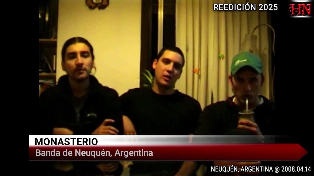 Entrevista con MONASTERIO (2008) #Reedicion #2025 #Metal #Neuquen #Argentina #SupportTheUnderground