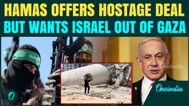 Hamas Offers Hostage Deal...Demands Israeli Withdrawal |US Rejects Proposal - ‘Totally Unacceptable’