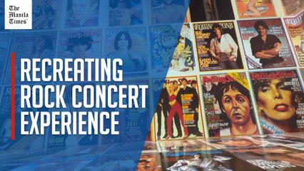 Immersive 'Amplified' exhibit in NYC aims to recreate live rock concert experience