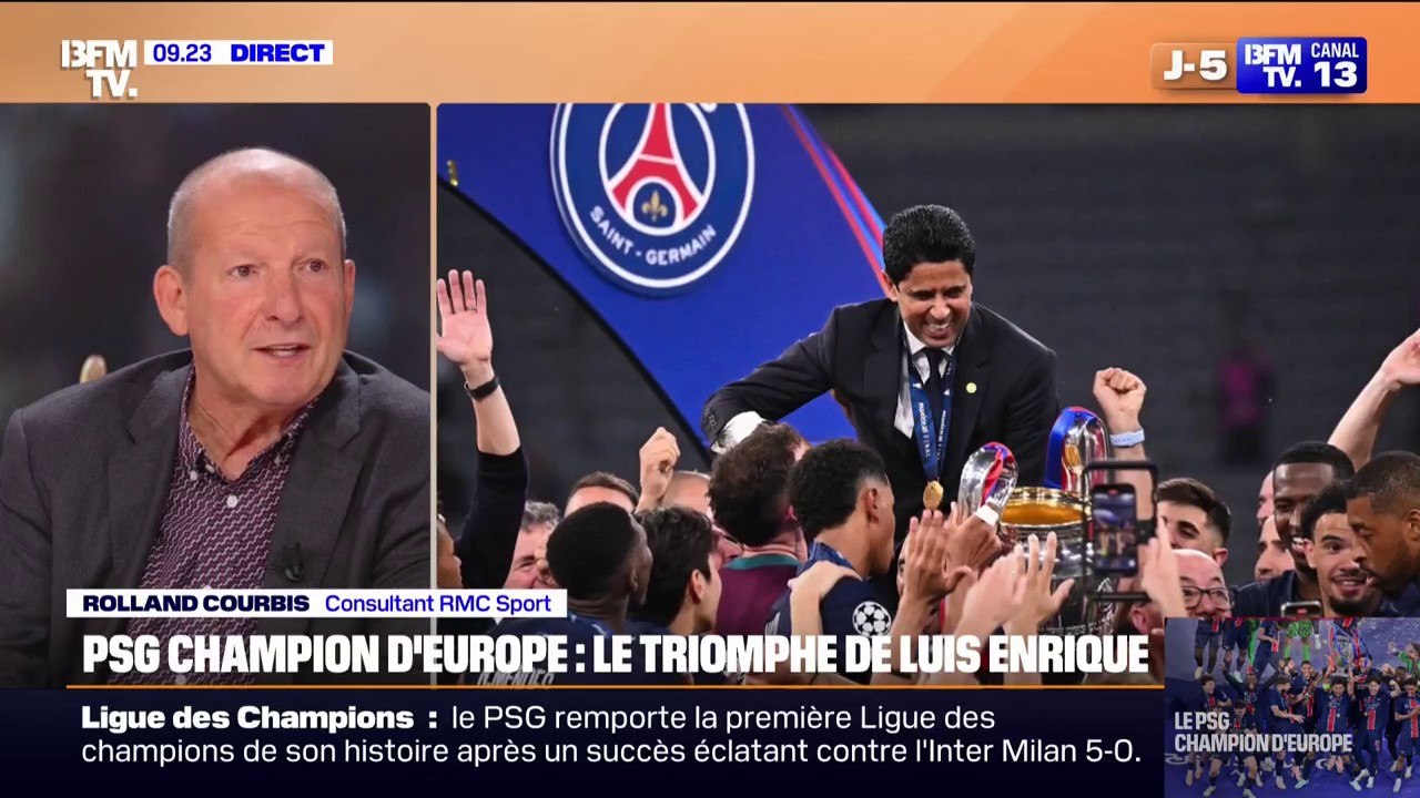 PSG-Inter: “J’ai eu tout faux de A à Z dans le match que je pensais voir”, réagit Rolland Courbis