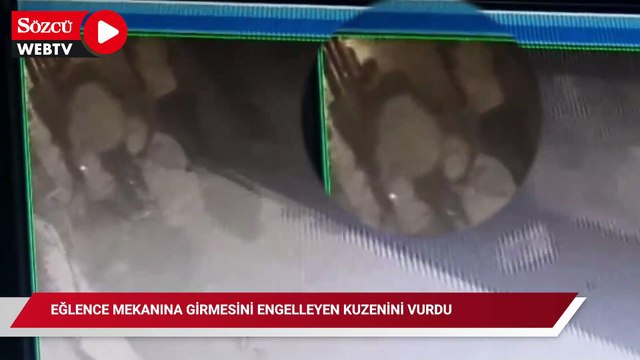 Eğlence mekanına girmesini engelleyen kuzenini vurdu