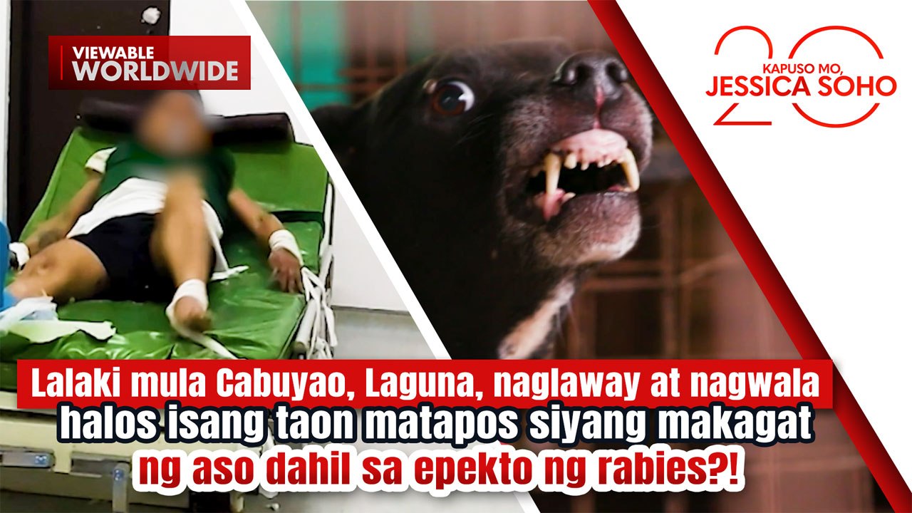 Lalaki, naglaway at nagwala halos isang taon matapos siyang makagat ng aso | Kapuso Mo, Jessica Soho