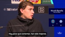 Barella justifica la derrota del Inter de Milán en la final de la Champions