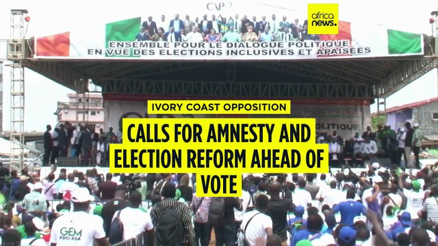 Ivory Coast opposition call for election reform ahead of vote