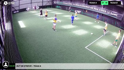 But de Steeve - Team A