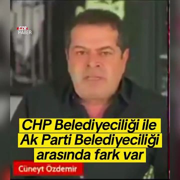 AK Parti ile CHP belediyeciliği arasında Kocaman bir fark var!.. Cüneyt Özdemir o farkı açıkladı