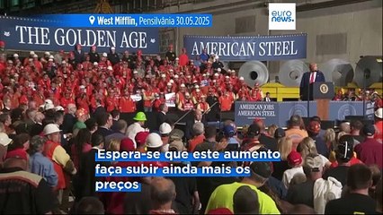 Trump anuncia o aumento de 50% nos impostos sobre o aço e o alumínio