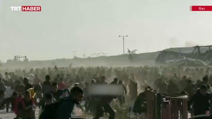 Soykırımcı İsrail, Gazze’de yardım için toplananlara saldırdı