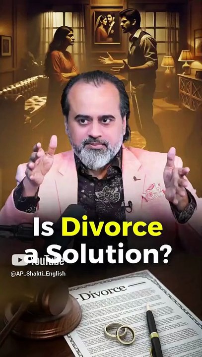 Is Divorce a Solution? || Acharya Prashant