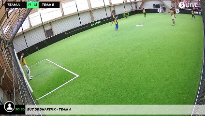 But de Dhafer K - Team A