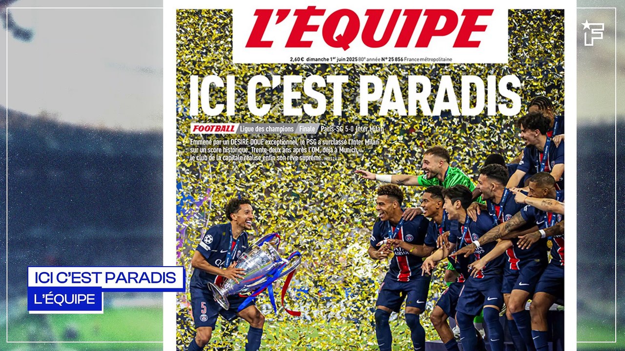 La presse européenne est à genoux devant le phénomène Désiré Doué, l’Inter Milan se fait fracasser après l’humiliation