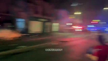 PSG holigaları Fransa sokaklarını karıştırdı