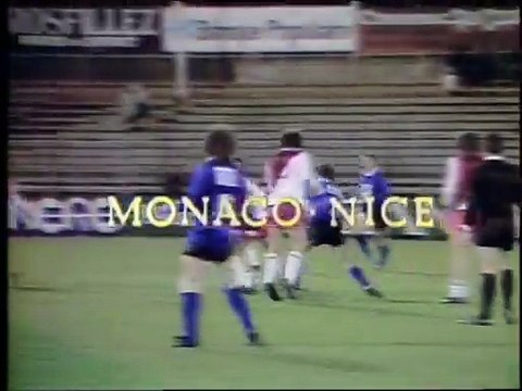 MONACO - NICE - 1982 - SAISON 1981/1982 -