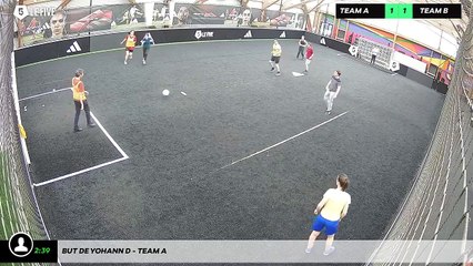 But de Yohann D - Team A