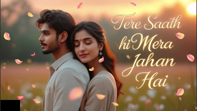 Tere Saath Hi Mera Jahaan Hai 💖 | New Hindi Romantic Song | Love Song 2025 | Deep Emotional Vibes
