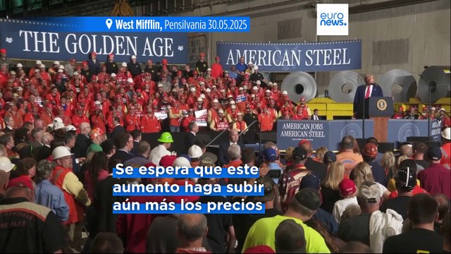 La UE lamenta profundamente el nuevo aumento de aranceles de Trump al acero y al aluminio