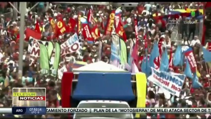 En Venezuela marcharon en todo el país por la victoria electoral del chavismo