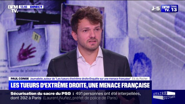 Mouvement d'ultradroite du GUD: Cette dérive violente est de plus en plus extrême , décrit Paul Conge (auteur Les Tueurs d'extrême droite)