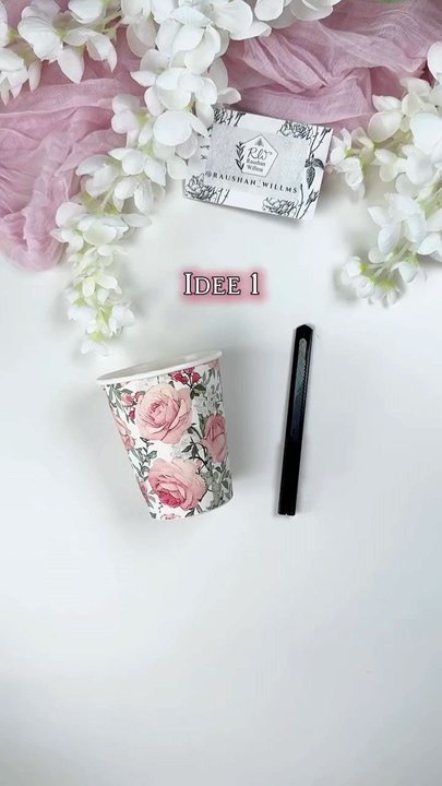 Paper Cups Gift Packaging via: @raushan_willmsTransform simple paper cups into charming gift packages! These adorable DIY containers are perfect for small treats, candies, jewelry, or party favors.