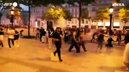 Finale Champions, la festa a Parigi per il trionfo del Psg